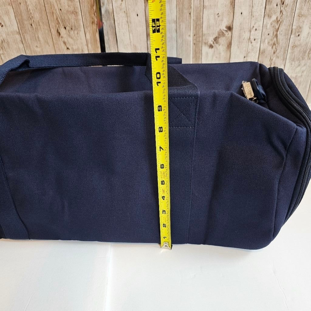 Unisex Polo Ralph Lauren Blue Duffel Travel Gym Weekender Bag NWOT - Picture 4 of 8